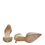 Scarpin-Manolo-Blahnik-Couro-Exotico-Metalizado-