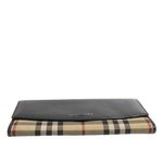 Carteira-Burberry-Porter-Continental-House-Check-Preta