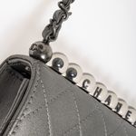 Bolsa-Chanel-Esferas-Mini-Transversal-Prateada