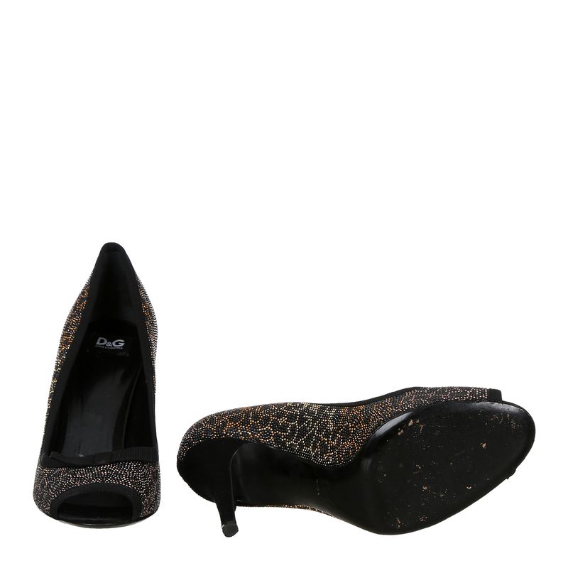 Peep-Toe-Dolce---Gabbana-Brilho-Colorido-