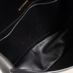 Bolsa-Prada-Cahier-Leao-Couro-Preto