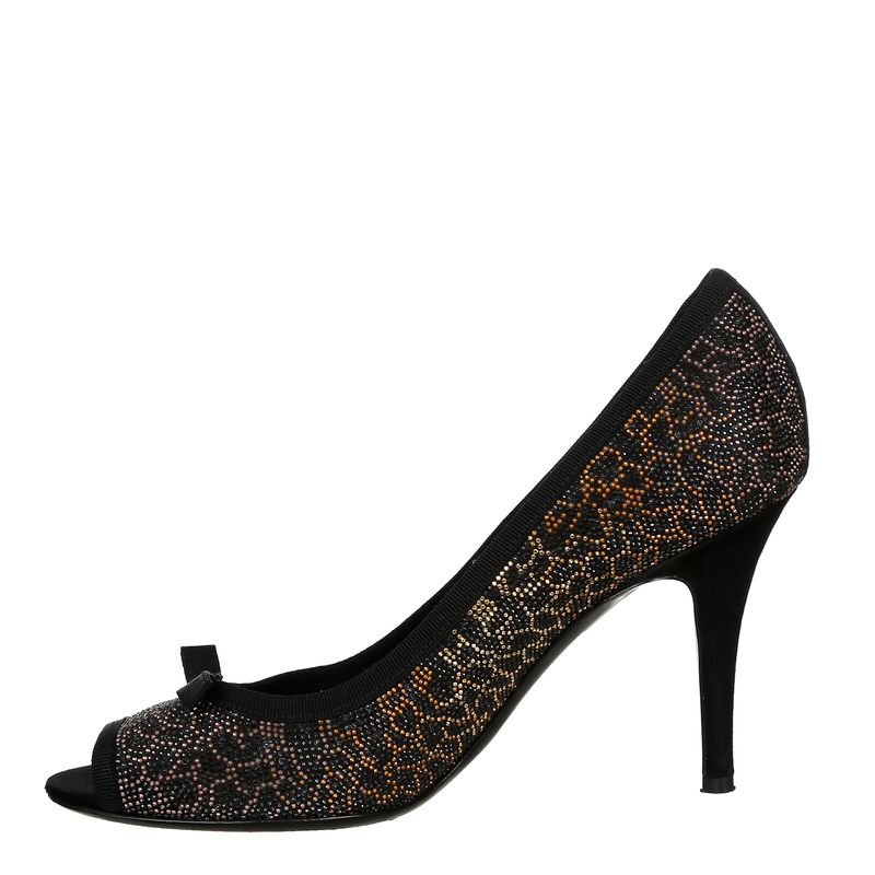 Peep-Toe-Dolce---Gabbana-Brilho-Colorido-
