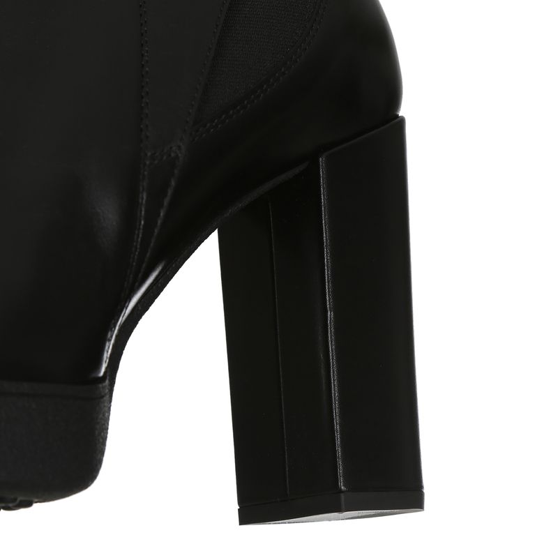 Ankle-Boot-Tods-Couro-Preto-