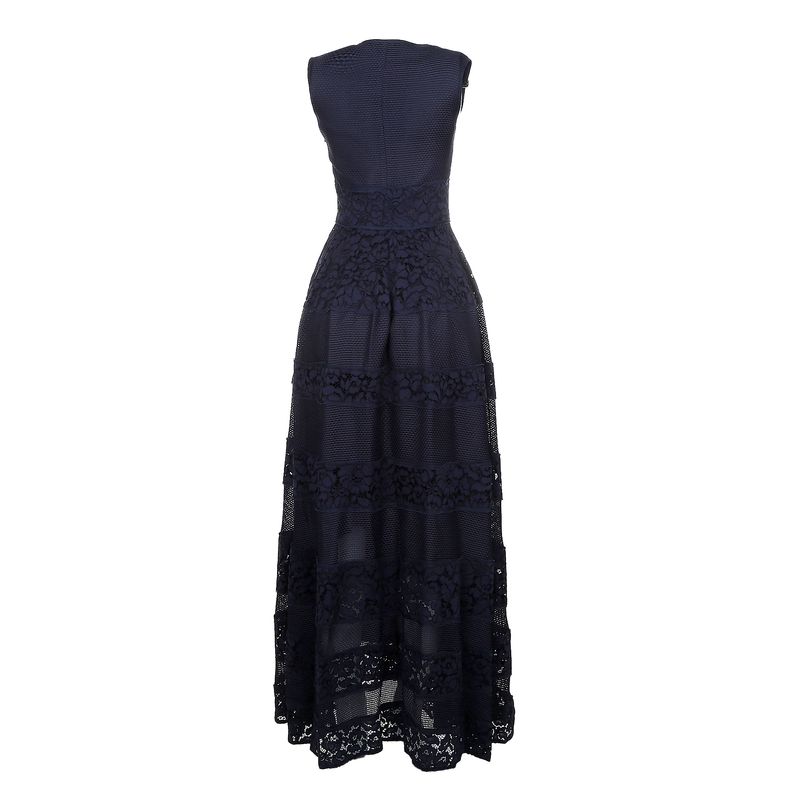 Vestido-Carolina-Herrera-Renda-Azul-