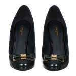 Pump-Louis-Vuitton-Verniz-Verde-e-Preto-