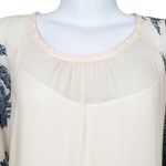Vestido-Max-Mara-Estampado-Bege-e-Azul-