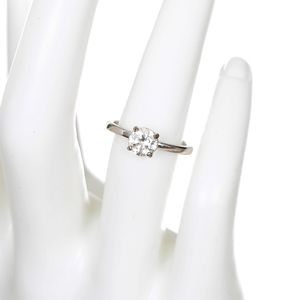 Anel Swarovski Solitário Cristal