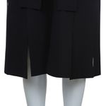 Vestido-Gloria-Coelho-Franjas-Preto-