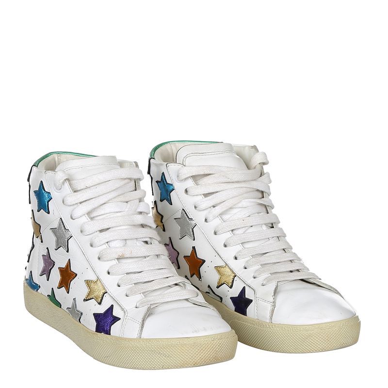 Tenis-Saint-Laurent-Estrelas-Colorido-
