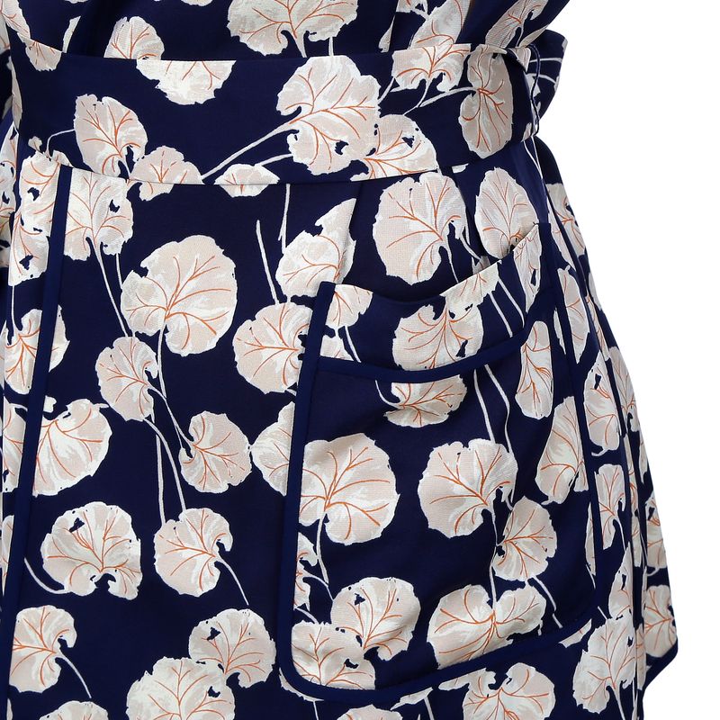 Conjunto-Diane-Von-Furstenberg-Estampado-Azul-Marinho-