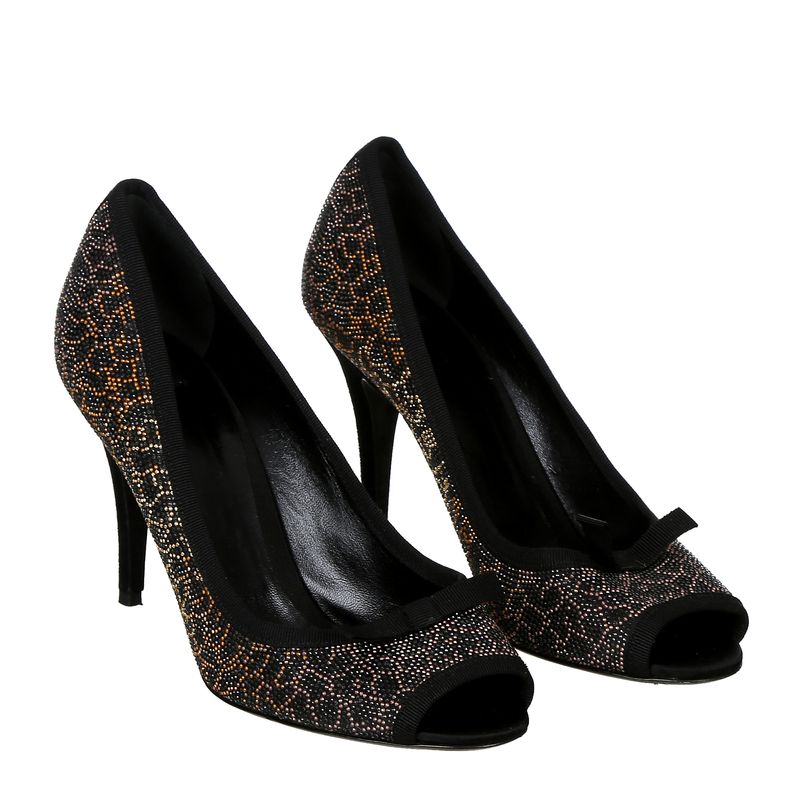 Peep-Toe-Dolce---Gabbana-Brilho-Colorido-