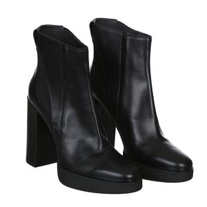 Ankle Boot Tods Couro Preto