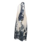 Vestido-Max-Mara-Estampado-Bege-e-Azul-