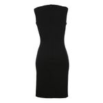 Vestido-Max-Mara-Tweed-Preto-e-Branco-