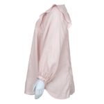Camisa-Max-Mara-Linho-Babados-Rosa-