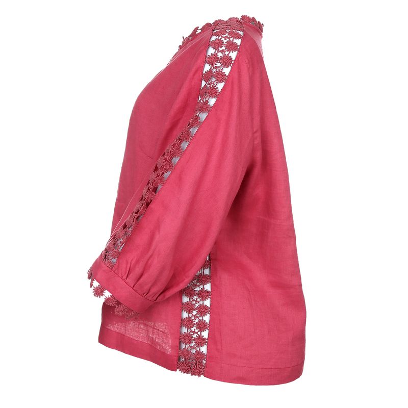 Blusa-Reinaldo-Lourenco-Renda-Rosa-