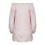 Camisa-Max-Mara-Linho-Babados-Rosa-