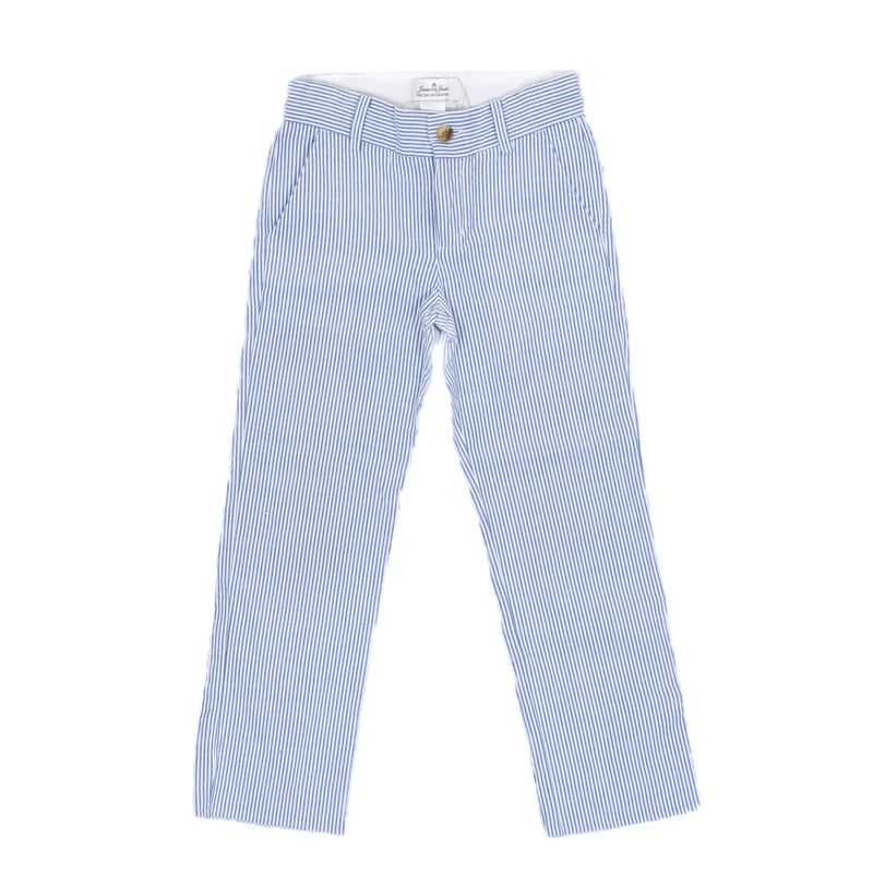 Calca-Janie-and-Jack-Infantil-Listrada-Branco-e-Azul