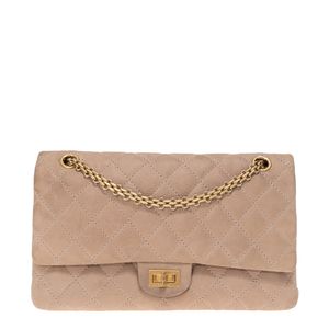 Bolsa Chanel Reissue 2.55 226 Caviar Bege