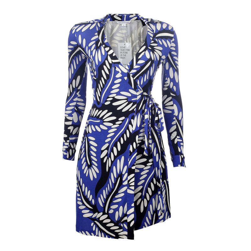 Vestido-Diane-Von-Furstenberg-Azul-e-Preto