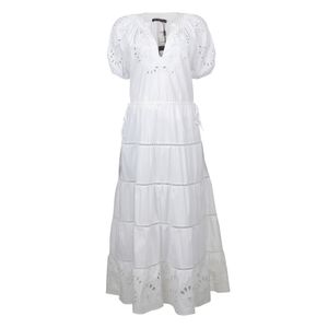 Vestido Mixed Renda Branco