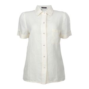 Camisa Mixed Linho Creme