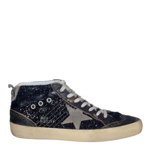 Tênis Golden Goose Midstar Glitter Preto