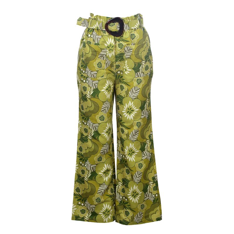 Calca-Allmost-Vintage-Leafy-Verde