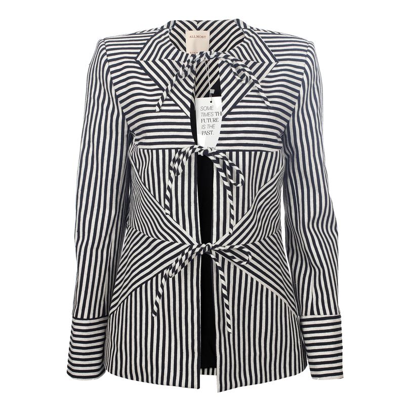 Blazer-Allmost-Vintage-Streifen-Listrado
