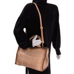 Bolsa-Prada-Couro-Trancado-Marrom
