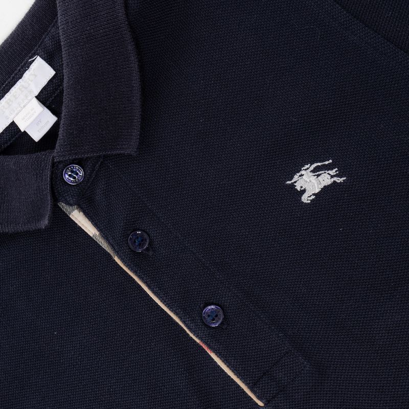 Polo-Burberry-Infantil-Marinho