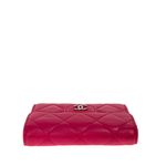 Carteira-Chanel-Couro-Rosa