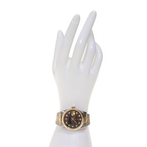 Relógio Rolex Oyster Perpetual Datejust 36 Aço,Ouro e Diamante