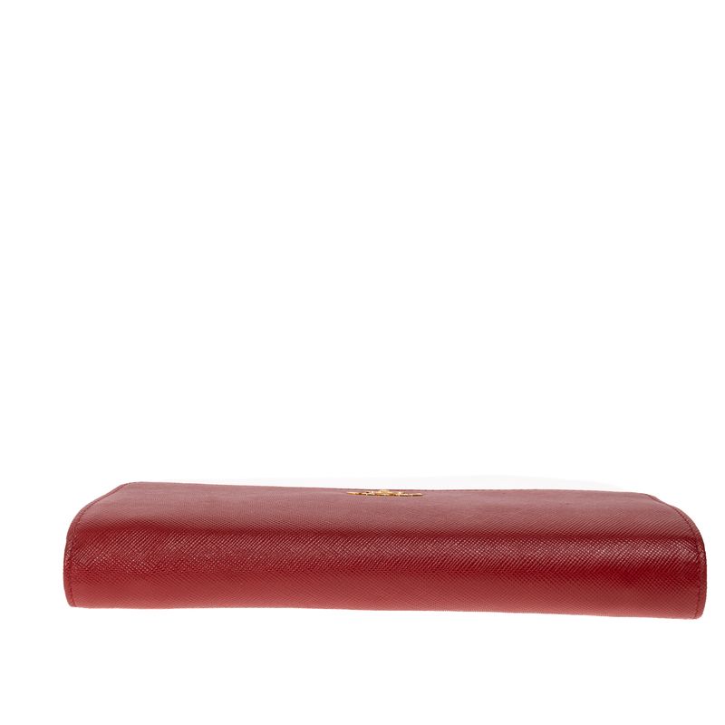 Carteira-Prada-Com-Alca-Saffiano-Vermelho-