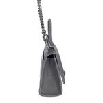Bolsa-Balenciaga-Mini-Hourglass-Prateada-