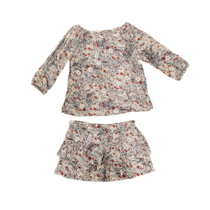 Conjunto-Cris-Barros-Infantil-Saia-e-Blusa-Floral
