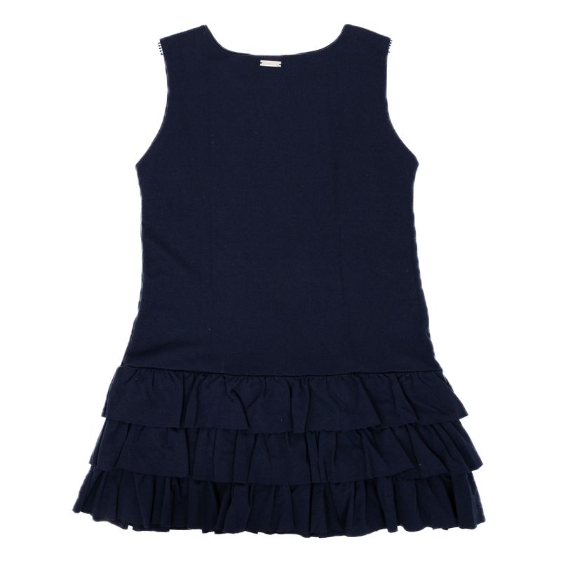 Vestido-Paola-Bimbi-Infantil-Babados-Marinho