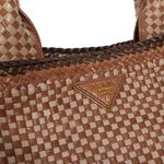 Bolsa-Prada-Couro-Trancado-Marrom