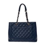 Bolsa-Chanel-Shopper-Caviar-Azul