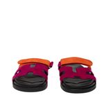 Rasteira-Hermes-Chypre-Rosa-e-Laranja