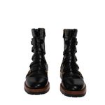 Coturno-Christian-Dior-Couro-Preto