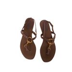 Rasteira-Gucci-Couro-Bege