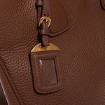 Bolsa-Prada-Tote-Couro-Marrom-