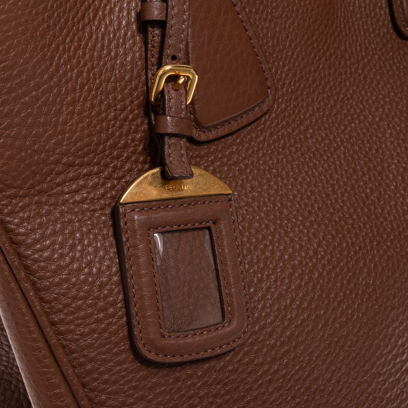 Bolsa-Prada-Tote-Couro-Marrom-