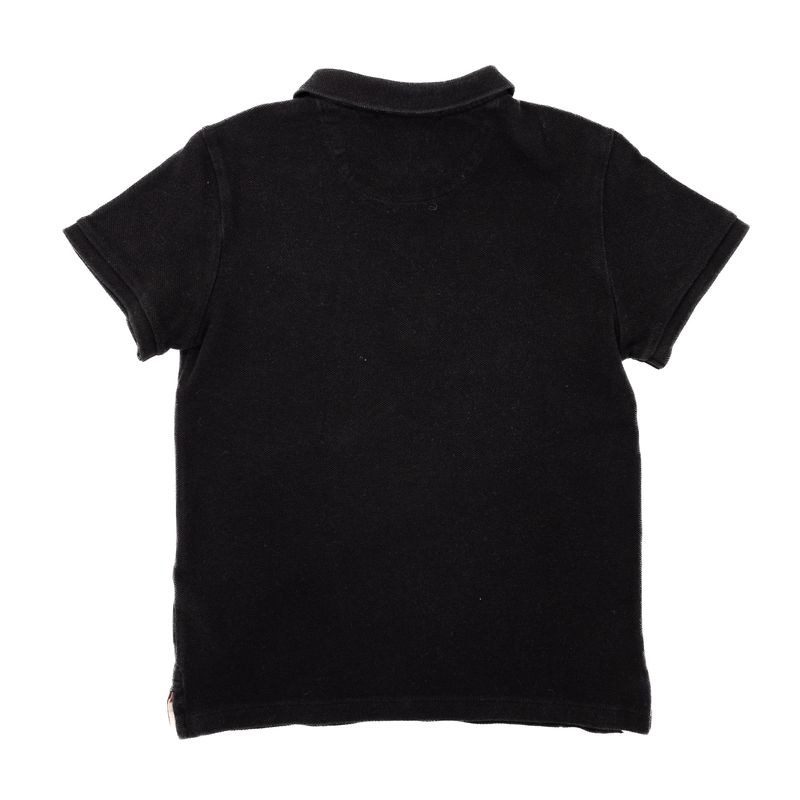 Polo-Burberry-Infantil-Preta