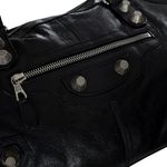 Bolsa-Balenciaga-Motocross-Couro-Preta