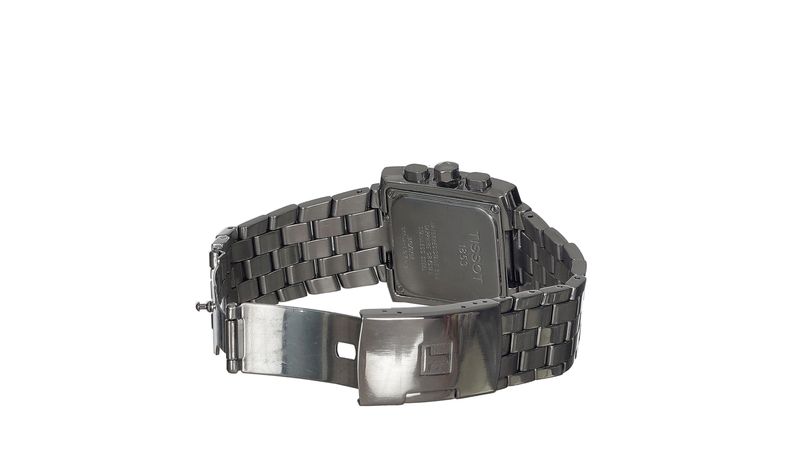 Relógio Tissot L875/975K Preto Aço Prateado | Brechó de luxo