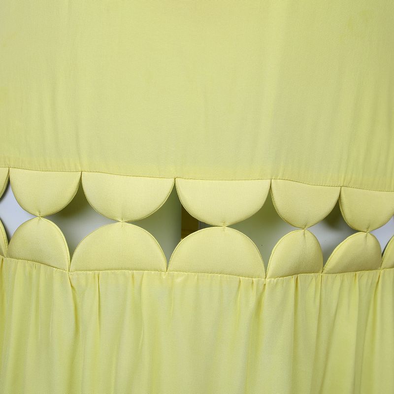 Vestido-Adriana-Degreas-Seda-Amarelo