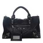 Bolsa-Balenciaga-Motocross-Couro-Preta