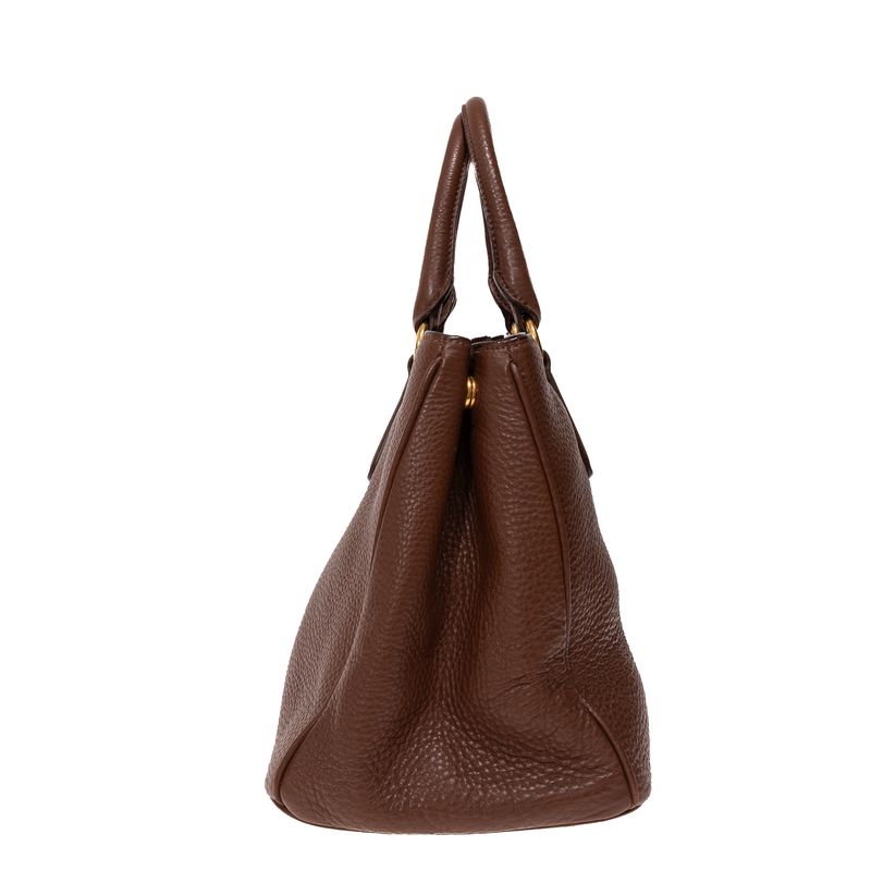 Bolsa-Prada-Tote-Couro-Marrom-